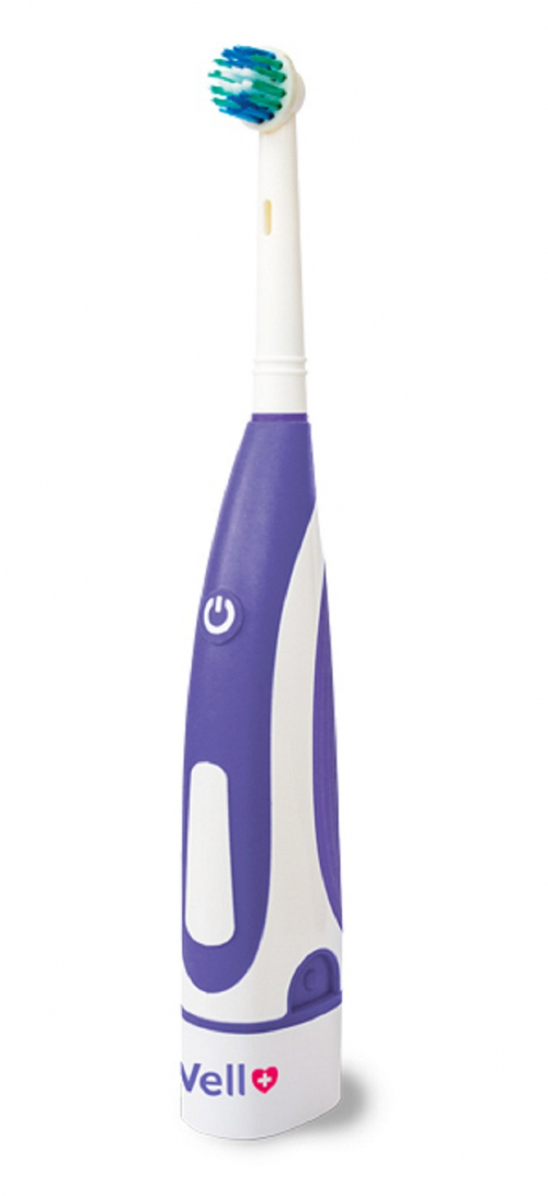 Электрическая зубная щетка для взрослых модель PRO-810 с батарейками.
